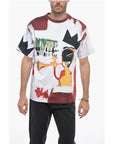 Honey Fucking Dijon BASQUIAT Printed Crew-neck T-Shirt