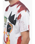 Honey Fucking Dijon BASQUIAT Printed Crew-neck T-Shirt