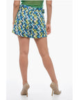 Michael Kors Canapa Shorts with Floral Pattern