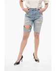 Washington Dee Cee Distressed Shorts with Studs