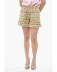 Cduffed Hem Multicolor Shorts