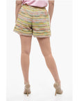 Cduffed Hem Multicolor Shorts