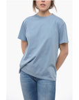 Chloé Crew Neck Monochrome Cotton T-Shirt