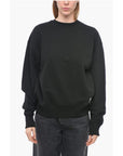 Department 5 Fleeced Cotton Oversized WESTIN Crew-neck Sweatshirt