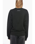 Department 5 Fleeced Cotton Oversized WESTIN Crew-neck Sweatshirt