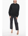 Department 5 Fleeced Cotton Oversized WESTIN Crew-neck Sweatshirt