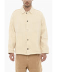 Airei Solid Color Lightweight Cotton Overshirt