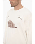 1989 Studio Long Sleeve STUDIO RANCH Crew-neck T-Shirt with Front Print