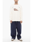 1989 Studio Long Sleeve STUDIO RANCH Crew-neck T-Shirt with Front Print
