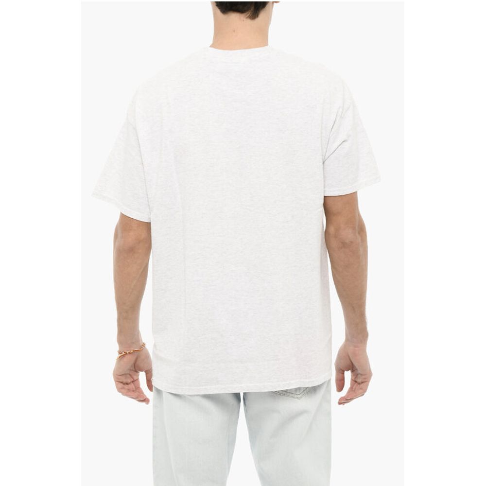 Wild Donkey Solid Color RANGER Crew-neck T-Shirt with Contrasting Print