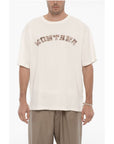 1989 Studio Oversize Fit MONTANA Crew-neck T-Shirt with Contrasting Prin