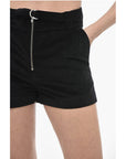 Capasa Velvet Shorts with Belt