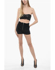Capasa Velvet Shorts with Belt