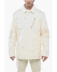Objects IV Life Padded Overshirt with Patch Detail