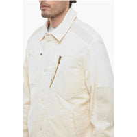 Objects IV Life Padded Overshirt with Patch Detail