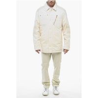 Objects IV Life Padded Overshirt with Patch Detail
