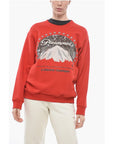 Gucci Crew Neck PARAMOUNT Sweatshirt with Sequined Embroidery