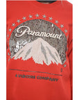 Gucci Crew Neck PARAMOUNT Sweatshirt with Sequined Embroidery