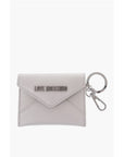 Moschino LOVE Saffiano Faux Leather Envelope Keyring
