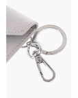 Moschino LOVE Saffiano Faux Leather Envelope Keyring