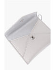 Moschino LOVE Saffiano Faux Leather Envelope Keyring