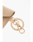 Moschino LOVE Saffiano Faux Leather Envelope Keyring
