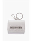 Moschino LOVE Saffiano Faux Leather Coin Purse with Key Holder