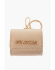 Moschino LOVE Saffiano Faux Leather Coin Purse with Key Holder