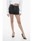 Amiri Distressed Effect Denim THRASHER Shorts