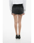 Amiri Distressed Effect Denim THRASHER Shorts