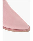 Amiri Croco Embossed Suede JODHPUR Western Booties 5cm