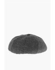 Dior Prince of Wales Motif Virgin Wool Basco Hat