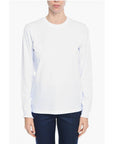 Department 5 Long Sleeve Crew-neck T-Shirt with Printed Logo