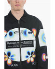 MSFTSrep Cootn Twill HYDROGEN WAVE Jacket with Gradient Print