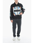 MSFTSrep Cootn Twill HYDROGEN WAVE Jacket with Gradient Print