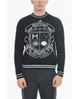MSFTSrep Organic Cotton Crew-Neck Sweater with Contrast Embroidery