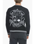 MSFTSrep Organic Cotton Crew-Neck Sweater with Contrast Embroidery
