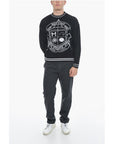 MSFTSrep Organic Cotton Crew-Neck Sweater with Contrast Embroidery