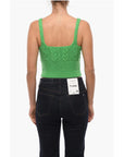 Samsoe Samsoe V-Neck Knitted KAYA Crop Top