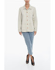Samsoe Samsoe Denim ROSITTA Jacket with Breast Pocket