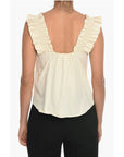 Samsoe Samsoe Solid Color GILL Top With Pleated