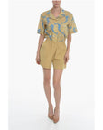 Samsoe Samsoe Drawstring Waist Solid Color MAREN Shorts