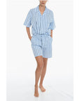 Samsoe Samsoe Striped DEVON Shorts with 3 Pockets