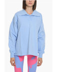 Samsoe Samsoe Polo Neck INGRID Cotton Sweatshirt