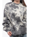 Samsoe Samsoe Tie-Dye Effect ELIANA Crewneck Sweatshirt