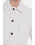 Samsoe Samsoe Teddy DIORA Coat with Breast-pockets