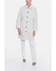 Samsoe Samsoe Teddy DIORA Coat with Breast-pockets