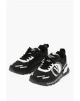 Versace JEANS COUTURE Fabric DYNAMIC Low Top Sneakers with Contrasti