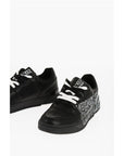Versace JEANS COUTURE Leather STARLIGHT Low Top Sneakers with Printe