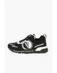 Versace JEANS COUTURE Fabric DYNAMIC Low Top Sneakers with Contrasti